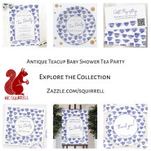 Antique Teacup Tea Party Baby Shower