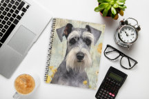 Elegant Schnauzer Illustrations