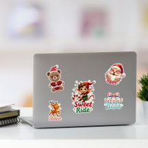 Festive Christmas Stickers Collection