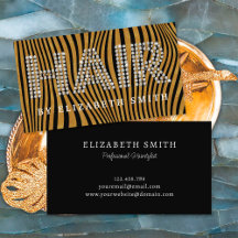 Beauty Salon Spa Business Cards