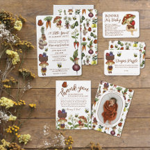 Locally Grown Little Sprout Baby Shower Collection