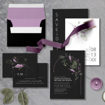Sweet Floral Arch Wedding Lilac