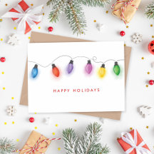 Watercolor Christmas Bulbs