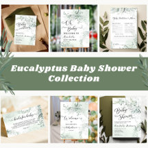 Eucalyptus Baby Shower Collection