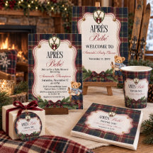 Après Bébé Preppy Ski Lodge Christmas Baby Shower