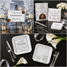 White Soirée Birthday Collection - Glam Edition