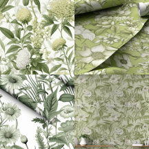 Beautiful classic floral patterns