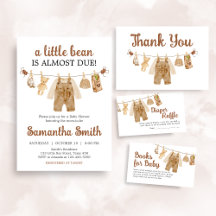 Boy Coffee Brewing Baby Shower   BS43