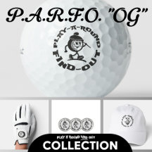 Play Around Find Out Official Logo Golf Gear