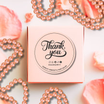 Thank you Business Stamps & Label