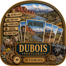 Dubois Wyoming Postcards/Gifts