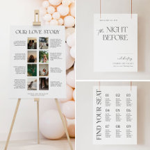 Chic Wedding Sign Collection