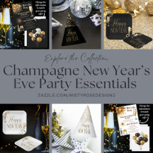 Champagne New Year's Eve Party Essentials