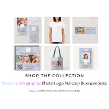 Holographic Photo Logo Makeup Business Suite