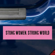 Feminist Bumper Stickers