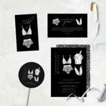 Black Lingerie Bridal Shower