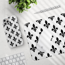 Fleur de Lis Black on White Collection