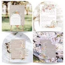 Baby in Bloom Wildflower Boho Baby Shower