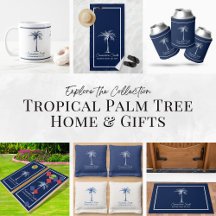 Tropical Palm Tree Home Decor and Accessories