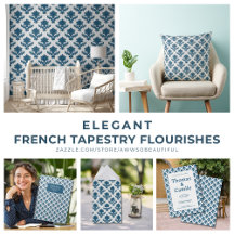 Elegant French Tapestry Flourishes
