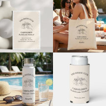 Bride Club Bachelorette Weekend - Cocktail Theme