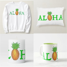 ALOHA Tropical Hawaiian Pineapple Collection