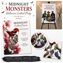 Midnight Monsters   Halloween Cocktail Party