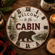  Cabin & Mountain Paper Plates Collection
