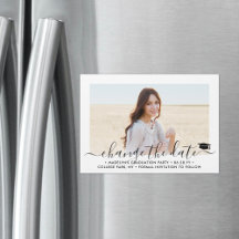 Graduation Postponement   Date Change Invitations