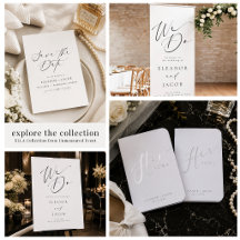 ELLA Elegant Calligraphy Script Classic Wedding