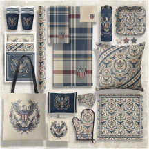 USA 250 Americana Stars, Stripes & Plaid 4th July