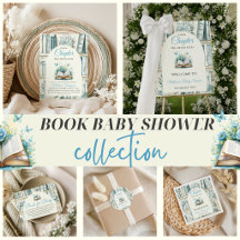 New Chapter Blue Boy Library Book Baby Shower