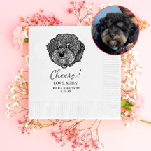 Grey Cavoodle Dog Personalized
