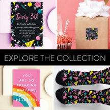 Funny Retro 80s Birthday