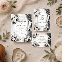 Elegant Monochrome Wedding