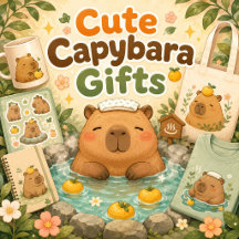 Cute Cozy Capybara Gifts
