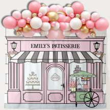 Emily in Paris theme Parisian Birthday set