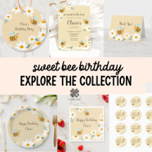 Sweet Bee Birthday