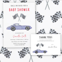 Race Car Baby Shower