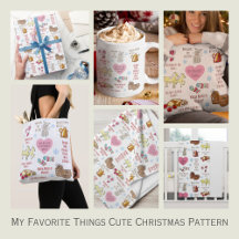 My Favorite Things Hand-Drawn Sound of Music Gifts