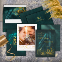 Moonlight Romance Wedding Emerald Green