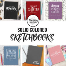 Bestselling Solid Color Sketchbooks