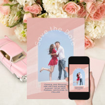 Trending Wedding Photo Save the Dates