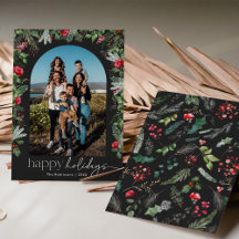 Holiday Collection 7 - Modern Botanical Arch