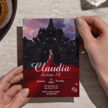 Modern Birthday Invitation For Girls