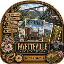 Fayetteville West Virginia Postcards/Gifts