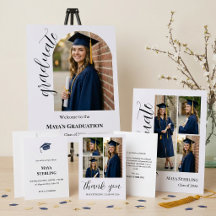 Modern Editorial Script Graduation | Class of 2026