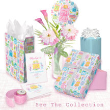 21st Birthday Pretty Floral Pastel Icons