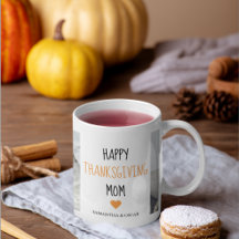 Modern Collage Photo Happy Thanksgiving Mom