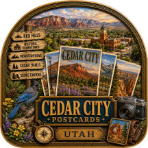 Cedar City Utah Postcards/Gifts